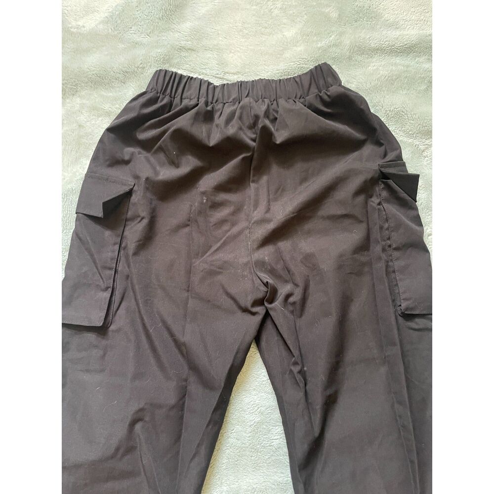 Lightweight Black Cargo Jogger Pants, Women's Size XS / 2 - Picture 3 of 6